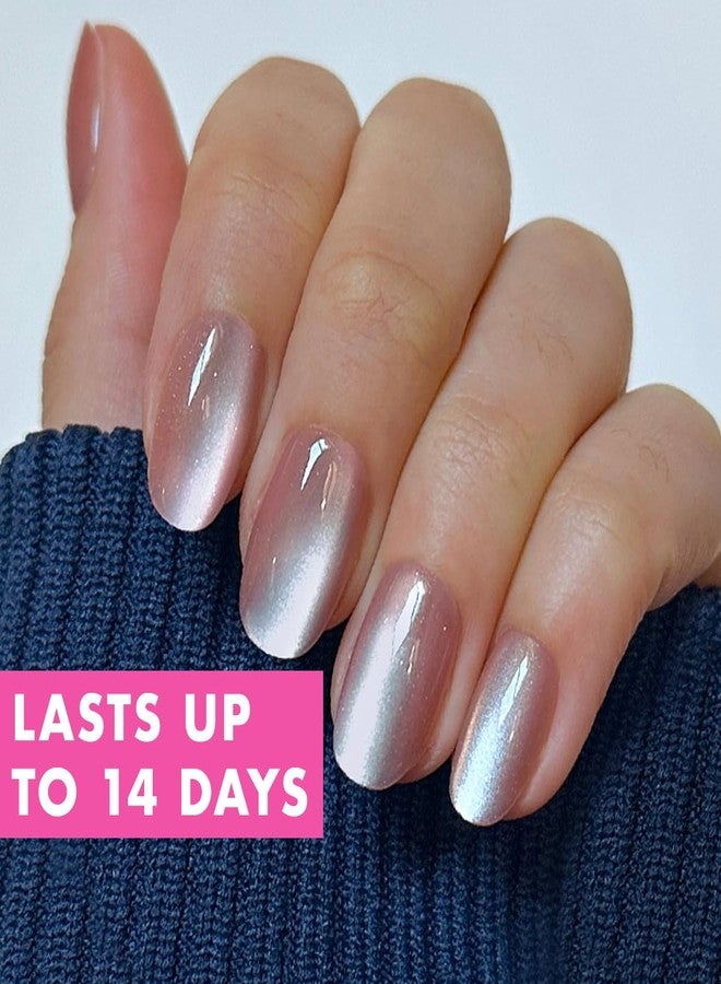 Olive & June Instant Mani Press-On Nails | (Glue) Short, Round 42 Fake Nails, 21 Sizes | Non-Toxic, Long-Lasting Recycled Materials Realistic Look | Salon-Quality at Home | HZ Velvet - Image 3
